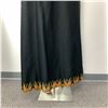 Image 5 : Full Length Black Embroidered Cape
