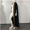 Image 6 : Full Length Black Embroidered Cape