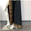 Image 7 : Full Length Black Embroidered Cape