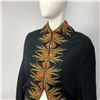 Image 8 : Full Length Black Embroidered Cape