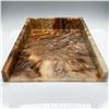 Image 1 : MCM Desk Accessory, Faux Onyx Resin Inbox Holder
