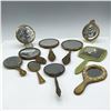 Image 2 : 10pc Vintage Collection of Handheld Mirrors