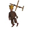 Image 2 : Red Pepper TV Pilot Marionette Puppet