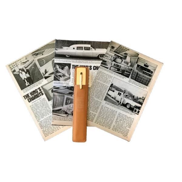 Elvis Presley Gold Comb from George Barris Custom Limo