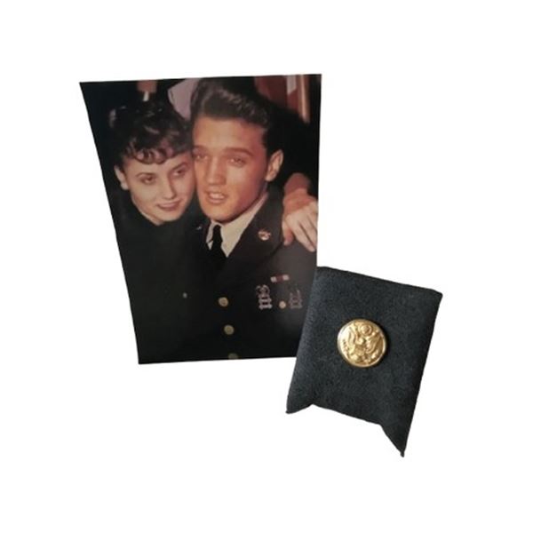 Elvis Presley US Army Pin