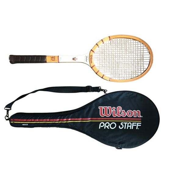 Elvis Presley's Wilson Tennis Racket with Cover