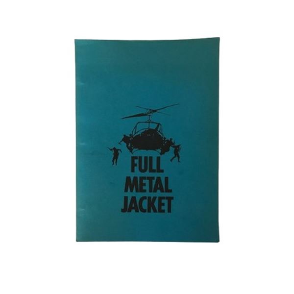 Full Metal Jacket (1987) Original Shooting Script Movie Memorabilia