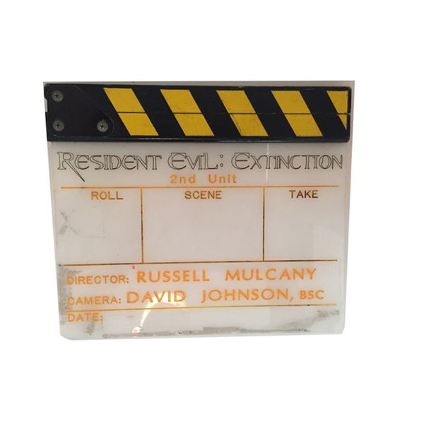 Resident Evil: Extinction Clapboard