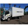 Image 1 : (HI712) 2012 Isuzu Box Truck 14' 154896 Miles  (Starts & Runs - see video)
