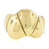 Image 4 : Estate John Hardy 18k Yellow Gold Bamboo Collection Wide Polished Band Ring