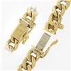 Image 8 : New Italian 14k Yellow Gold 6.75" 5.2mm Miami Cuban Curb Link Chain Bracelet