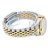Image 8 : Rolex Ladies Two Tone 18K Quickset Sapphire Champagne Diamond And Emerald Dateju