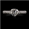 Image 1 : 1.30 ctw Diamond 18KT White Gold Ring