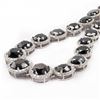 Image 3 : 66.73 ctw Fancy Black Diamond and 7.78 ctw Diamond 14K White Gold Necklace