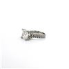 Image 3 : 5.02 ct. EGL USA Diamond Wedding Engagement Ring - 14KT White Gold
