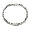 Image 6 : Vintage Waslikoff & Son Platinum GIA Sapphire & Diamond 7" Line Tennis Bracelet