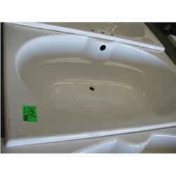 6' KOHLER TUB- CENTER DRAIN AND FAUCET