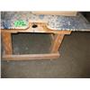 Image 1 : 4x4 WOODEN WORK TABLE