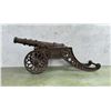 Image 1 : Cast Iron RMI Military Garden Cannon