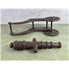 Image 4 : Cast Iron RMI Military Garden Cannon