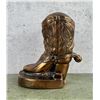 Image 1 : Dodge Gladys Brown Edwards Cowboy Boot Bank