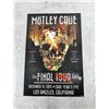 Image 1 : 2015 Motley Crue The Final Show Concert Poster