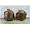 Image 2 : Cast Iron Pomegranate Bookends
