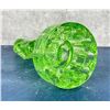 Image 5 : Cambridge Two Kids Uranium Glass Flower Frog