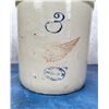 Image 2 : 3 Gallon Red Wing Stoneware Crock With Lid