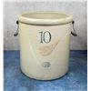 Image 1 : 10 Gallon Red Wing Union Stoneware Crock