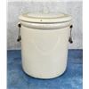Image 6 : 5 Gallon Red Wing Stoneware Crock With Lid