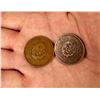 1906 China 10 Cash Coins