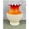 Image 2 : Kanawha Cased Glass Ruffle Top Vase