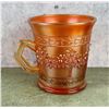 Image 1 : Fenton Marigold Carnival Glass Orange Tree Mug