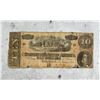 Image 1 : 1864 Confederate $10 Ten Dollar Note Bill