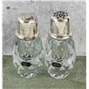 Image 2 : Lead Crystal Salt & Pepper Shakers