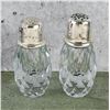 Image 3 : Lead Crystal Salt & Pepper Shakers