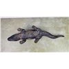 Image 3 : Large Cast Iron Garden Alligator