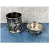Image 3 : Victorian Aurora Silver Plate Egg Cup