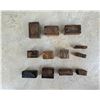 Image 1 : Antique Copper Kitchenware Print Blocks