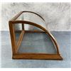 Image 5 : Antique Curved Dry Good Store Oak Display Cabinet