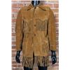 Image 1 : Golden Thread Outerwear Suede Fringe Jacket