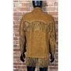 Image 2 : Golden Thread Outerwear Suede Fringe Jacket