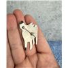 Image 2 : Sterling Silver Pig Brooch
