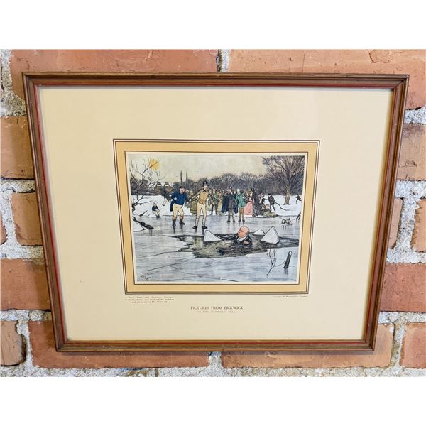 The Pickwick Papers Framed Illustration
