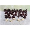 Image 1 : Collection of Miniature Chinese Resin Elephants