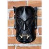 Image 1 : Japanese Hannya Oni Wood & Boar Teeth Demon Mask