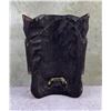 Image 4 : Japanese Hannya Oni Wood & Boar Teeth Demon Mask