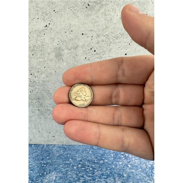1857 Flying Eagle Cent Penny