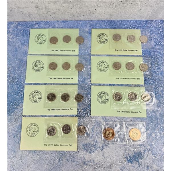 1979 1980 Dollar Souvenir Set